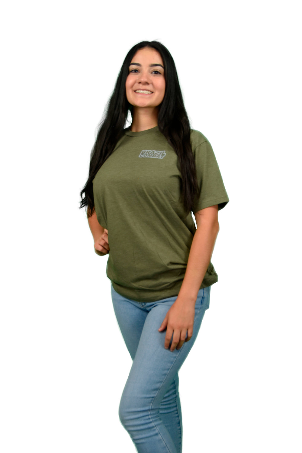 Brazil Combat Female T-Shirt - Stylish, Breathable, and Durable - Ideal for Workouts - Everyday Wear – Fashion forward Looks - Perfect for Layering