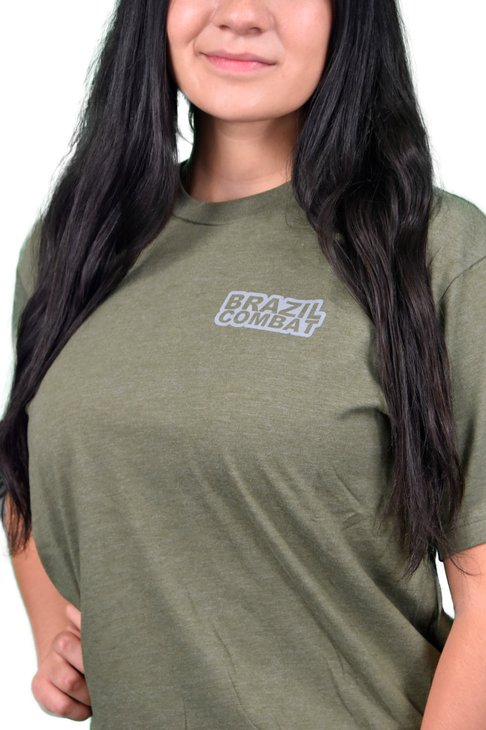 Brazil Combat Female T-Shirt - Stylish, Breathable, and Durable - Ideal for Workouts - Everyday Wear – Fashion forward Looks - Perfect for Layering