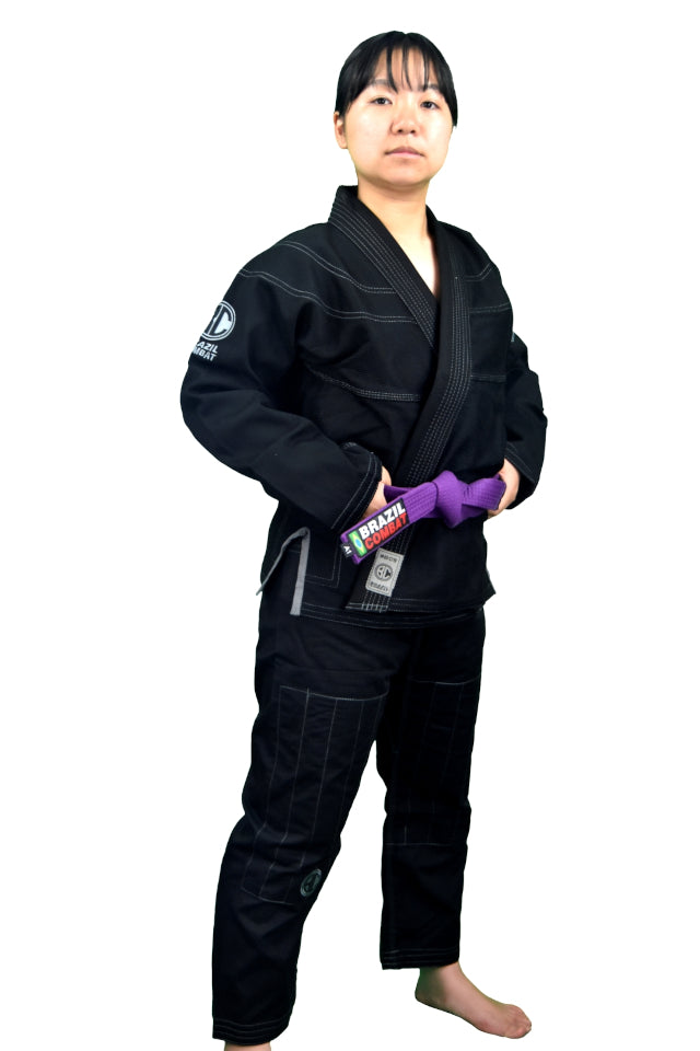 Brazil Combat Special Brazilian jiu jitsu Kimono - Sports BJJ Gi for Women - Lightweight Durable BJJ Kimono - Flexible, Resistant and Comfortable - IBJJF Certified