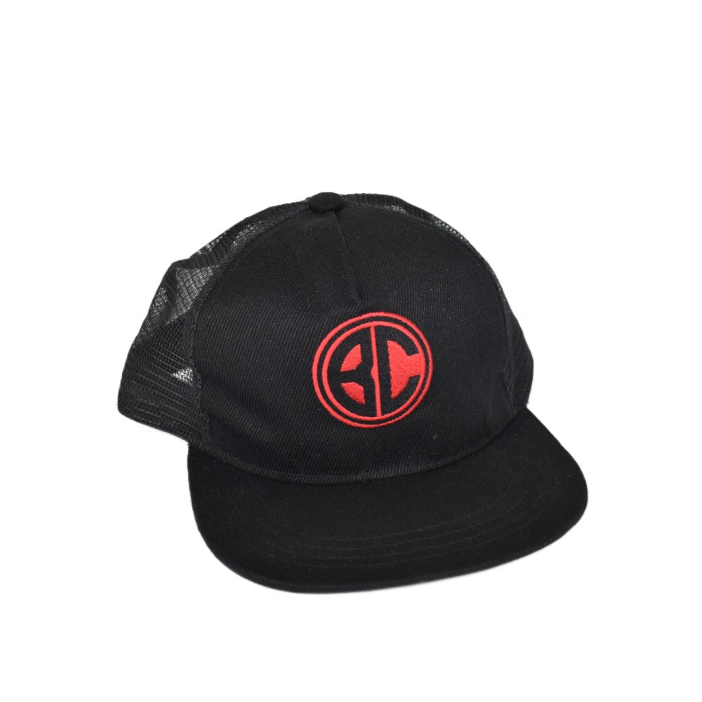 Red Shield Snapback Hat