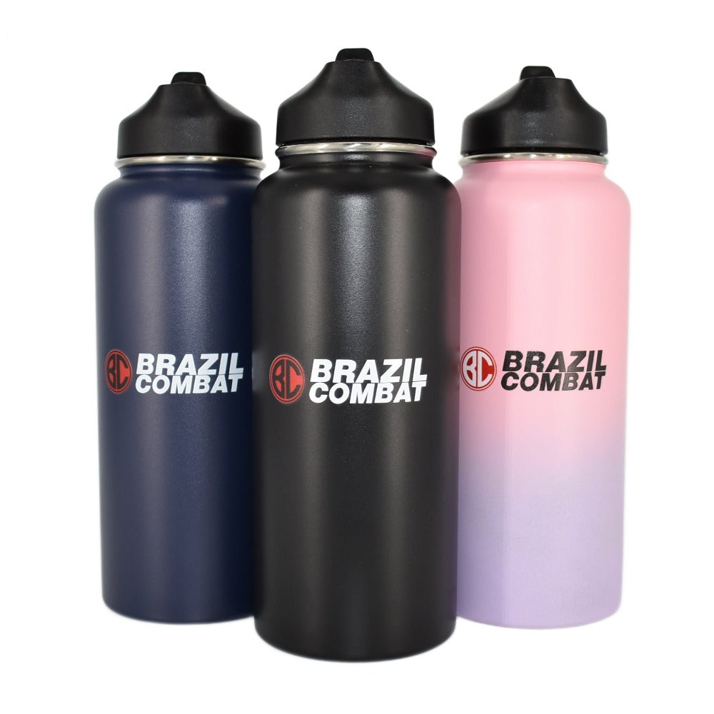 Brazil Combat Water Bottle - Straw Included - 32 oz