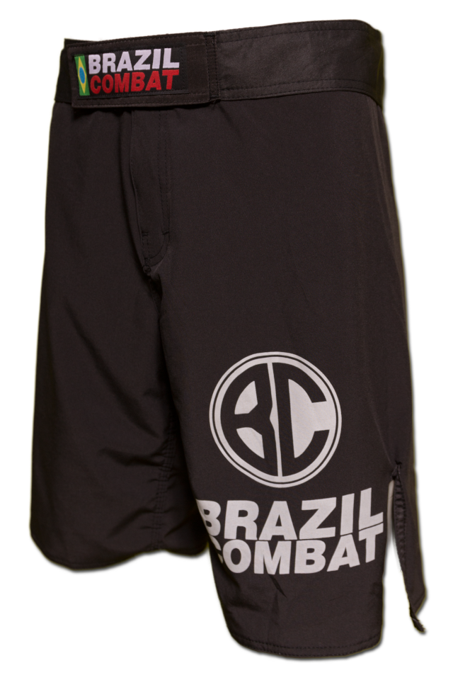 Brazil Combat BJJ Short - No Gi Jiu Jitsu Fight Short - Greater Skin Protection - Martial Arts Short | Boxing Short - IBJJF Certified