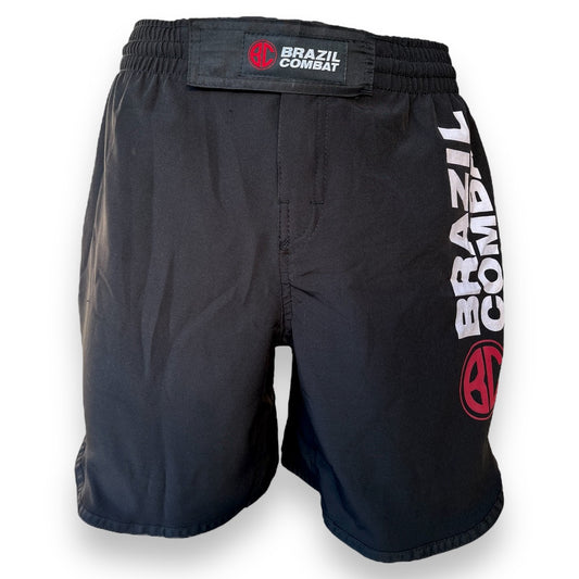 Grappling Short Red Shield Black