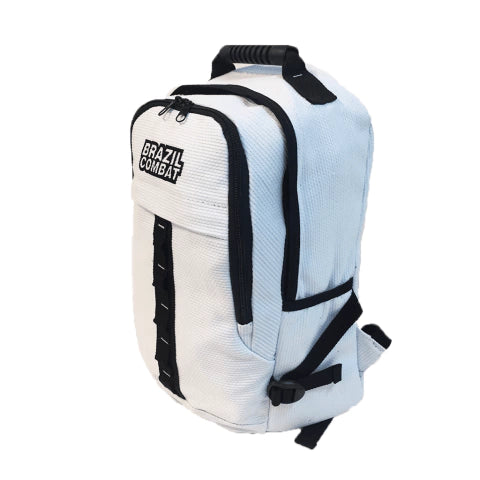 Brazil Combat Jiu Jitsu Kimono Backpack - Padded Shoulder Straps Keep You Comfortable - Wrestling Gear Bag - Lightweight Padded Back with Adjustable Straps